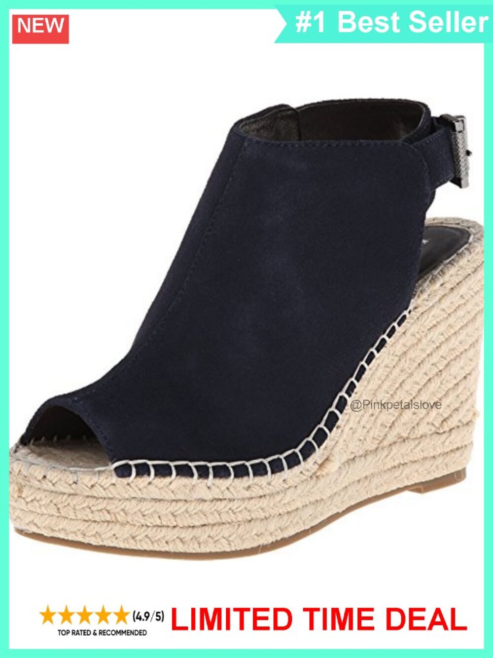 Platform Espadrille Wedge Sandals Buckle Ankle Strap Raffia